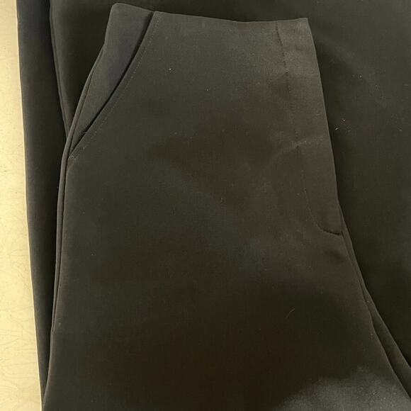 Elizabeth and James Culotte Pants Women's Size 2 Black Polyester Blend Wide Leg - Picture 9 of 16